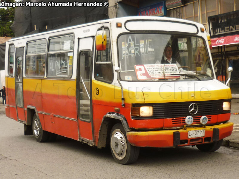 Carrocerías LR Bus / Mercedes Benz LO-809 / Línea Nº 2 Castro