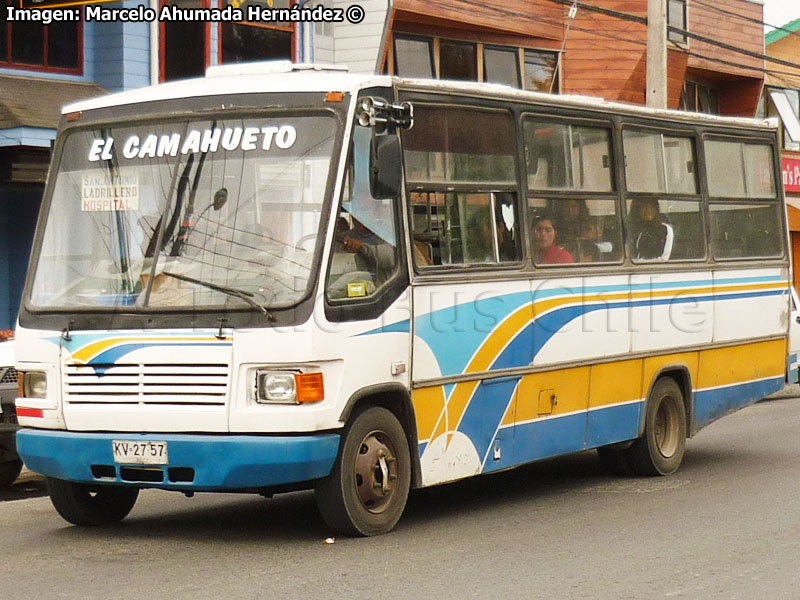 Caio Carolina IV / Mercedes Benz LO-809 / Línea Nº 1 Quellón (Región de Los Lagos)