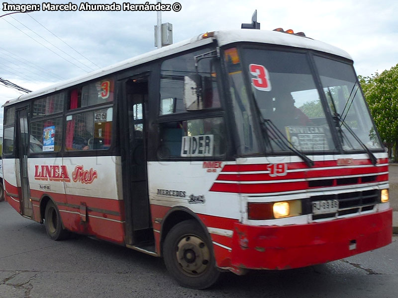 CASA Inter Bus / DIMEX 433-160 / Línea 3 Temuco