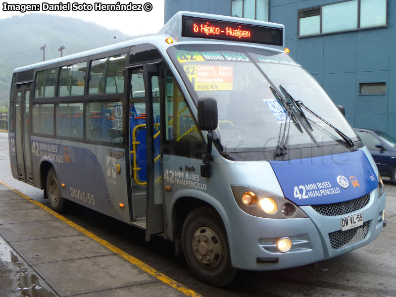 Metalpar Rayén (Youyi Bus ZGT6805DG) / Línea Nº 42 Minibuses Hualpencillo (Concepción Metropolitano)