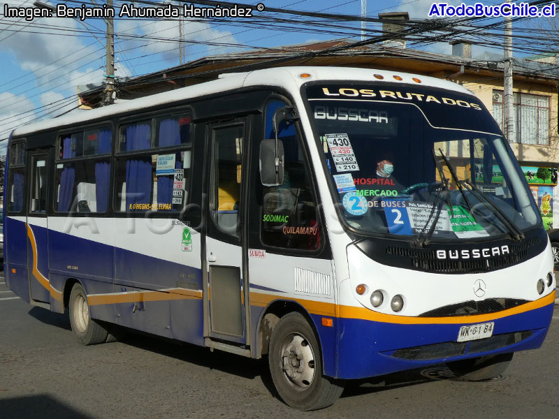 Busscar Micruss / Mercedes Benz LO-915 / Línea N° 2 Chillán