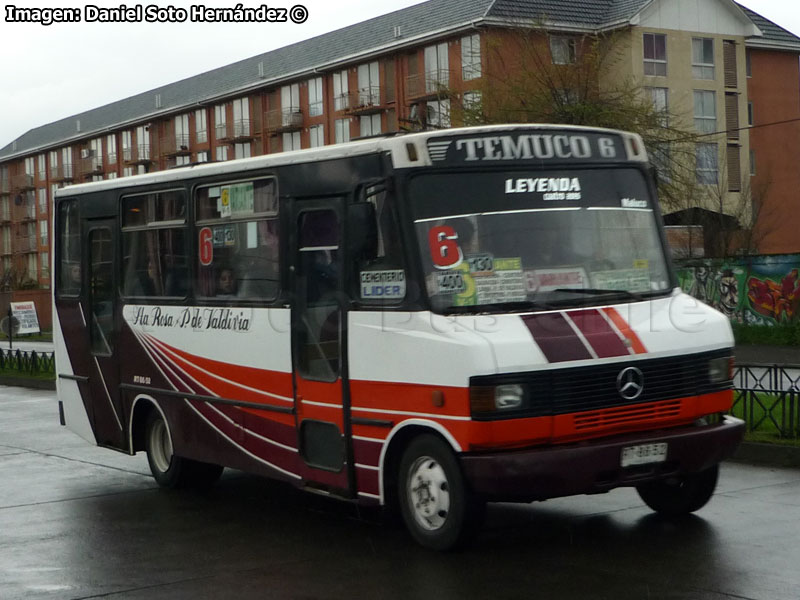 Cuatro Ases Leyenda / Mercedes Benz LO-814 / Línea Nº 6 Temuco