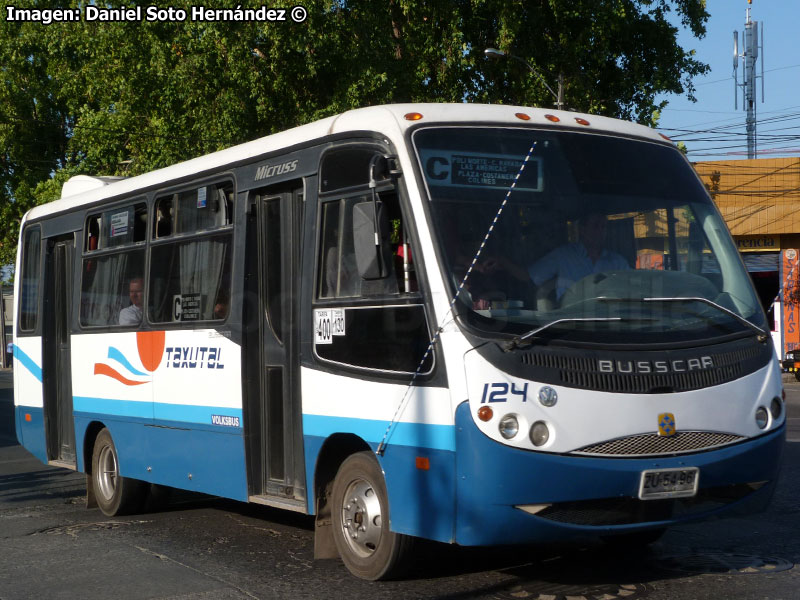 Busscar Micruss / Volksbus 9-150OD / Línea C TAXUTAL (Talca)
