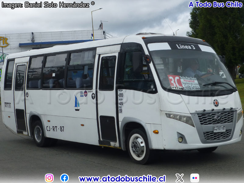 Volare W9 Urbano / Agrale MA-9.2 Euro V / Línea N° 3 SOTRASOL S.p.A. (Puerto Montt)