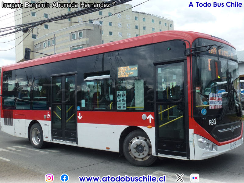 Zhong Tong LCK6950G Euro5 / Transportes Chinquihue Ltda. (Puerto Montt)
