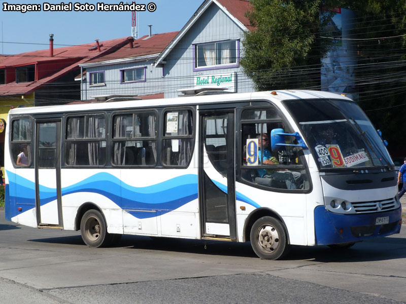 Induscar Caio Piccolo / Volksbus 9-150OD / Línea N° 9 Valdivia