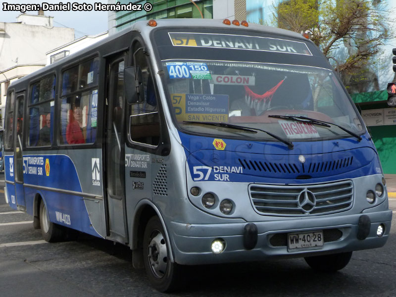 Carrocerías LR Bus / Mercedes Benz LO-915 / Línea N° 57 Denavi Sur (Concepción Metropolitano)