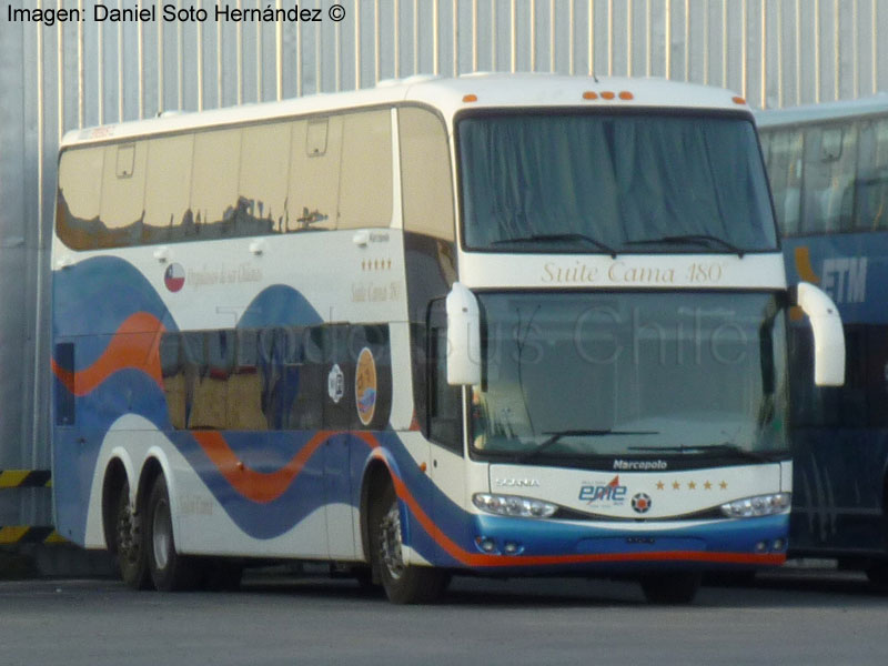 Marcopolo Paradiso G6 1800DD / Scania K-420B / EME Bus Suite Cama 180º