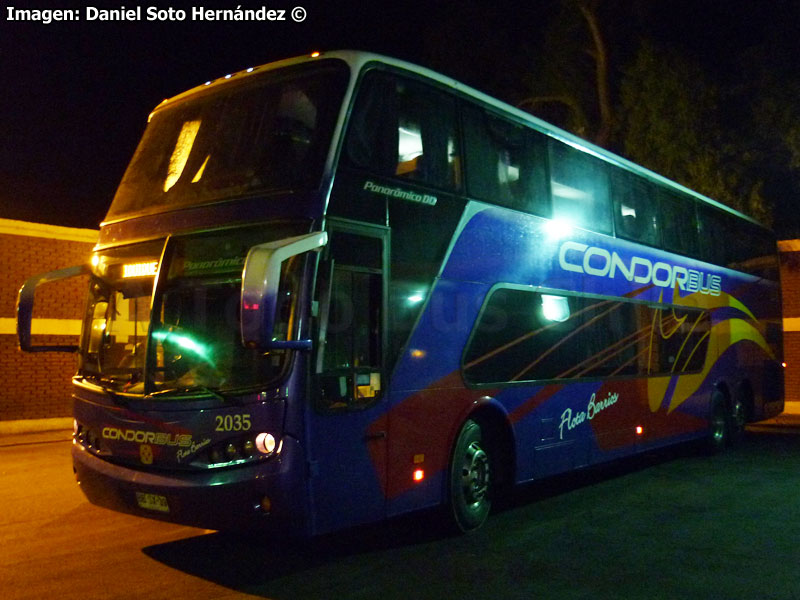 Busscar Panorâmico DD / Scania K-420 / Cóndor Bus - Flota Barrios