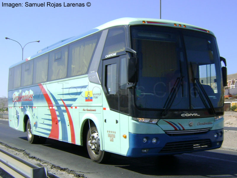 Comil Campione Vision 3.45 / Volksbus 17-230EOD / Occidentales (Ecuador)