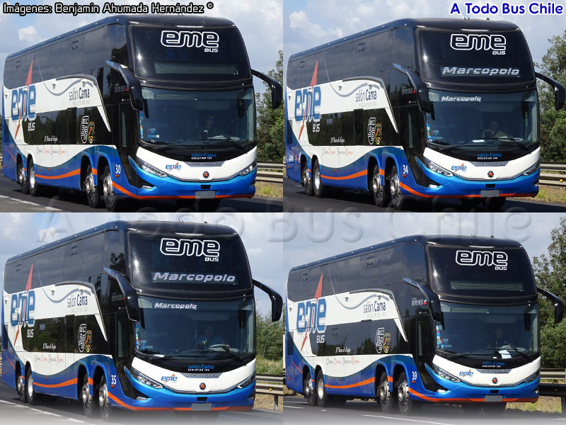 Flota 2024 EME Bus | Marcopolo Paradiso G8 1800DD / Volvo B-450R 8x2 Euro5