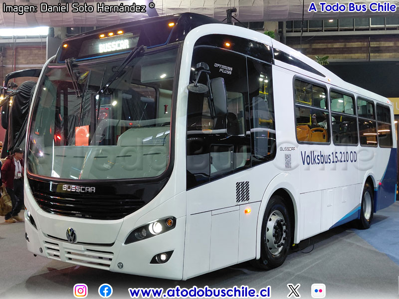 Busscar Optimuss Pluss / Volksbus 15-210OD Euro6 / Unidad de Lanzamiento Expoforo México 2026