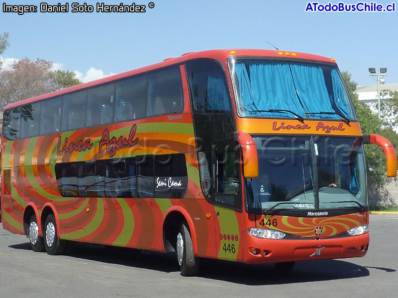 Marcopolo Paradiso G6 1800DD / Volvo B-12R / Línea Azul