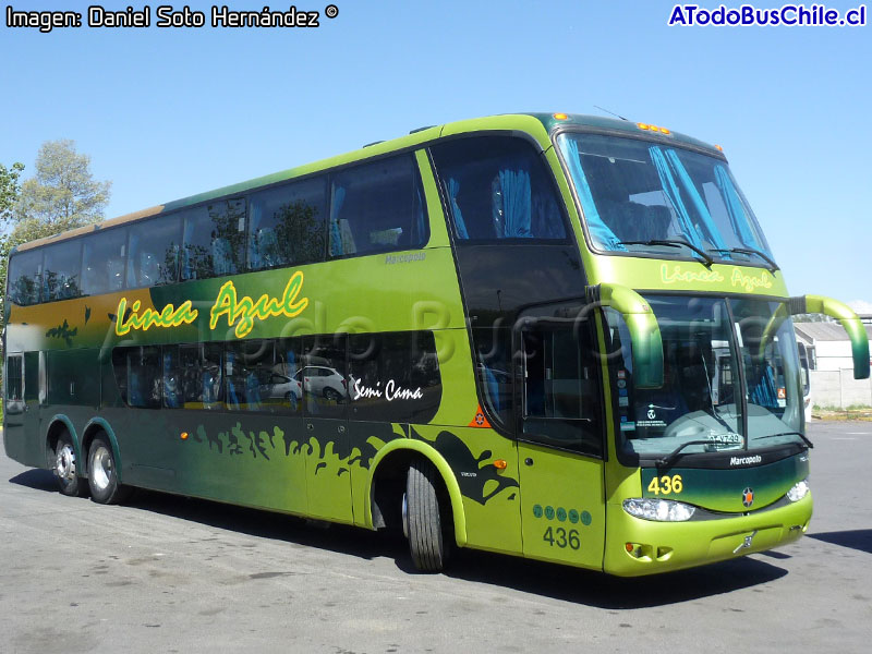 Marcopolo Paradiso G6 1800DD / Volvo B-12R / Línea Azul