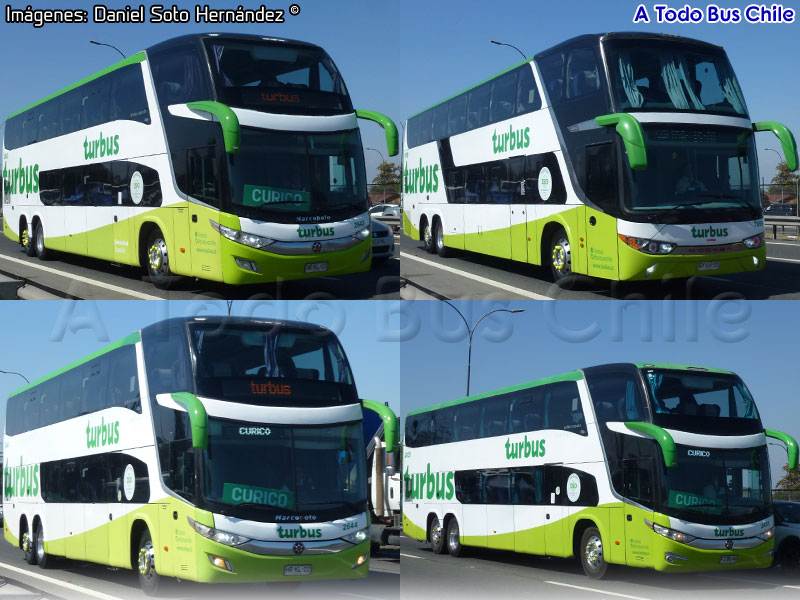 Reinicio Operaciones Santiago - Curicó - Santiago Tur Bus | Unidades en Tránsito