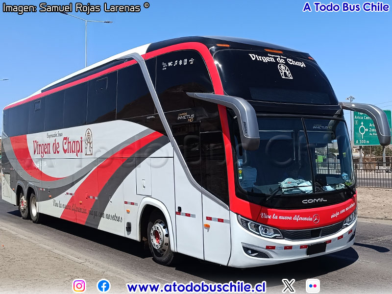 Comil Campione Invictus HD / Mercedes Benz O-500RSD-2448 BlueTec5 / Virgen de Chapi (Perú)