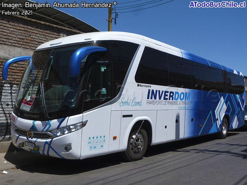 Marcopolo Viaggio G7 1050 / Mercedes Benz O-500RS-1836 BlueTec5 / Transportes Inverdom