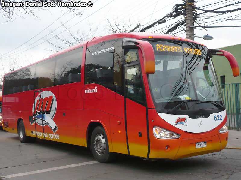 Irizar Century III 3.70 / Mercedes Benz O-500R-1830 / Buses JM (Al servicio de CODELCO División Andina)