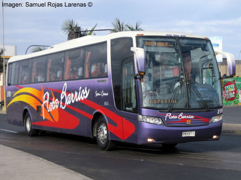 Busscar Vissta Buss LO / Scania K-340 / Flota Barrios (Servicio Especial)