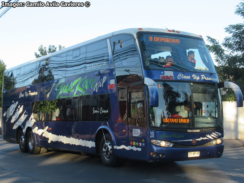 Marcopolo Paradiso G6 1800DD / Scania K-420B / Transportes GusKar