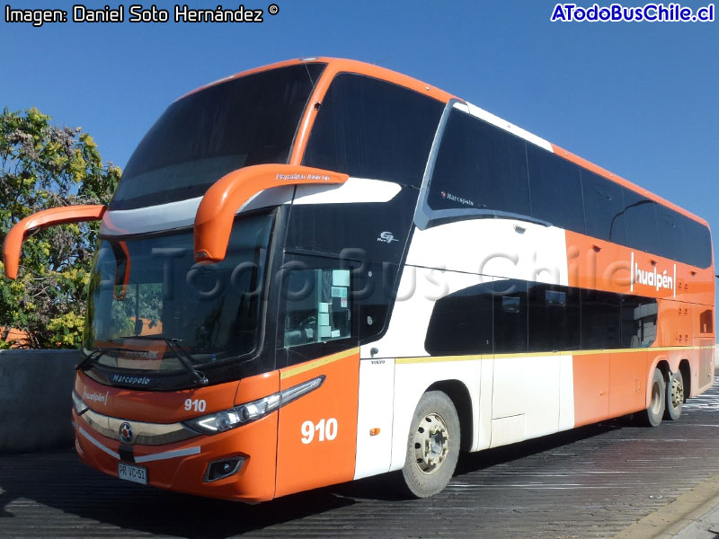 Marcopolo Paradiso New G7 1800DD / Volvo B-450R Euro5 / Buses Hualpén