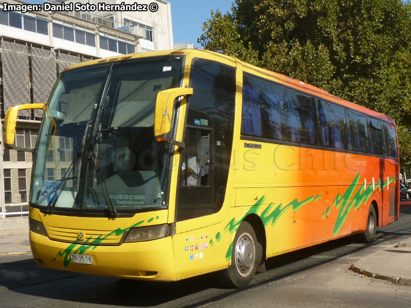 Busscar Vissta Buss HI / Volksbus 18-310OT Titan / Buses J. Ahumada (Al servicio de SODIMAC S.A.)