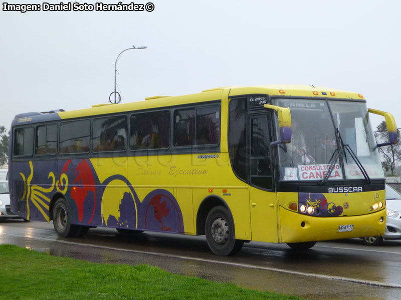 Busscar El Buss 340 / Mercedes Benz O-400RSE / Buses Canela (Al servicio del S.S. Coquimbo)