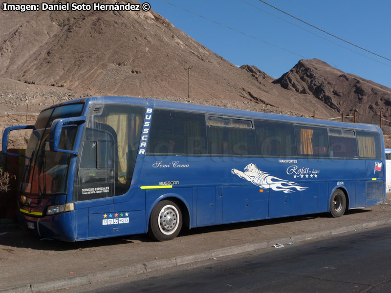 Busscar Vissta Buss LO / Scania K-124IB / Transportes Rojas e Hijos