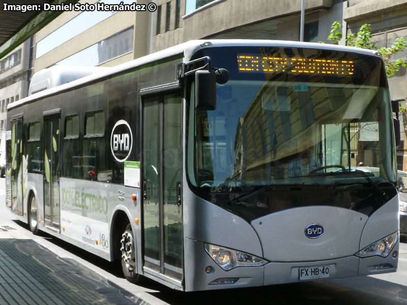 BYD Bus K-9 / Unidad de Prueba Indumotora S.A.