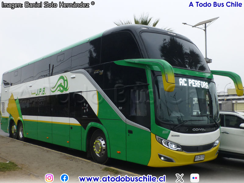 Comil Campione Invictus DD / Scania K-450CB eev5 / Transportes JPB