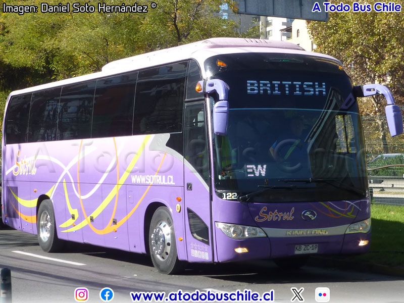King Long XMQ6117Y Euro5 / Sotrul (Al servicio de British Airways)