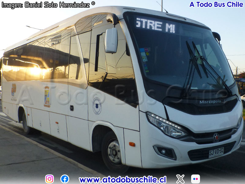 Marcopolo Senior / Mercedes Benz LO-916 BlueTec5 / I. M. de General Lagos (Región de Arica - Parinacota)