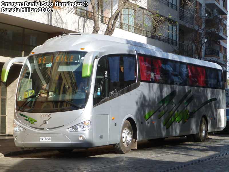 Irizar i6 3.70 / Volvo B-380R Euro5 / Carabineros de Chile