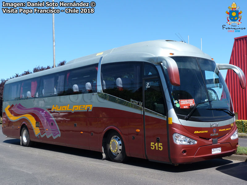 Irizar i6 3.70 / Scania K-360B eev5 / Buses Hualpén