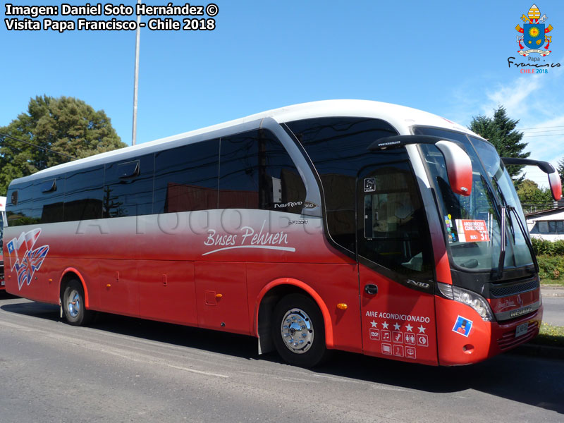 Neobus New Road N10 360 / Mercedes Benz OF-1724 BlueTec5 / Buses Pehuén