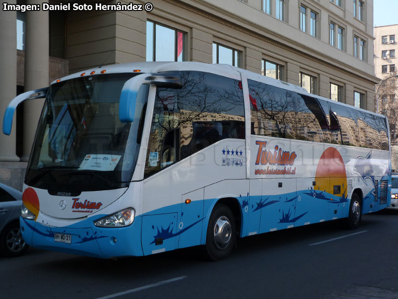 Irizar Century III 3.70 / Mercedes Benz O-500RS-1636 / Buses Madrid (Al servicio de Andina del Sud)