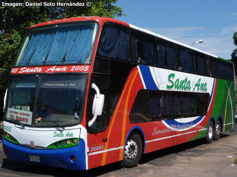 Busscar Panorâmico DD / Scania K-380 / Santa Ana (Paraguay)