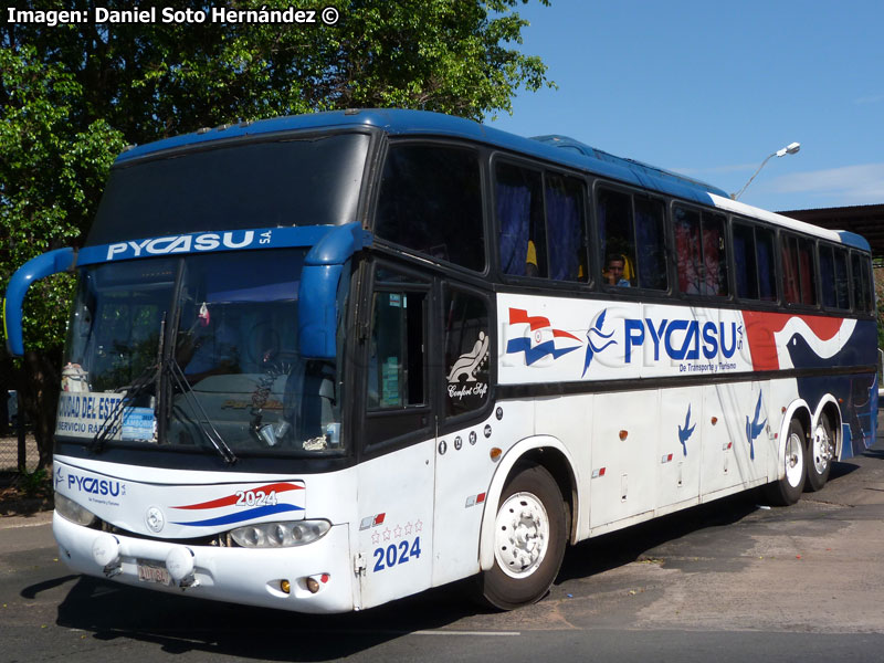 Marcopolo Paradiso GV 1150 / Scania K-113TL / Pycasu S.A. (Paraguay)