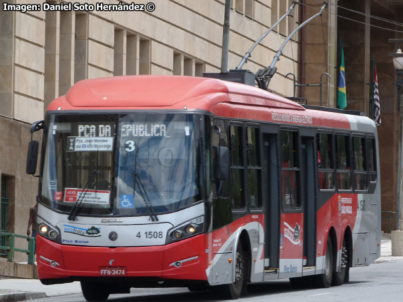 Induscar Caio Millennium BRT / Scania K-270 / Línea N° 4113 São Paulo (Brasil)