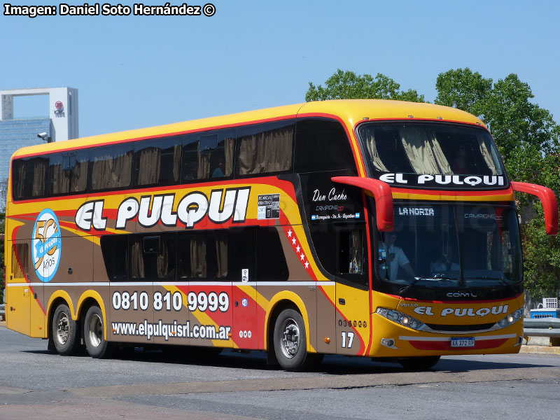 Comil Campione DD / Volvo B-450R Euro5 / El Pulqui S.R.L. (Argentina)
