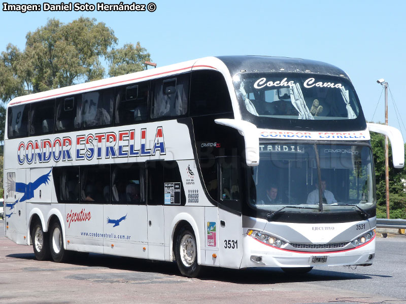Comil Campione DD / Scania K-410B / Cóndor Estrella (Argentina)