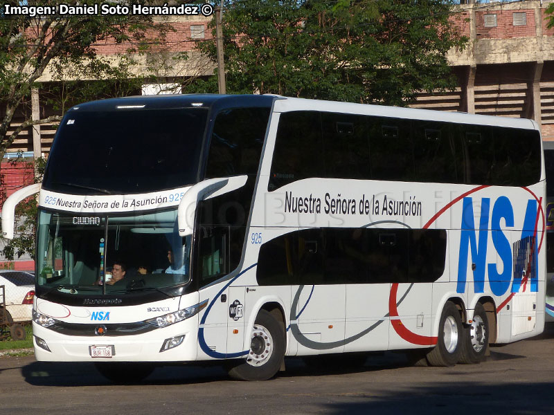 Marcopolo Paradiso G7 1800DD / Scania K-410B / NSA Nuestra Señora de la Asunción (Paraguay)