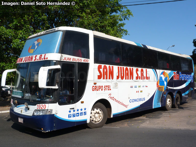 Busscar Jum Buss 400P / Mercedes Benz O-400RSD / Grupo STEL - San Juan S.R.L. (Paraguay)