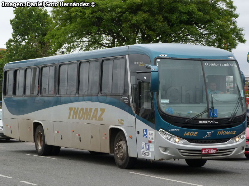 Comil Versatile Gold / Volvo B-270F Euro5 / Transportes Thomaz (Paraná - Brasil)