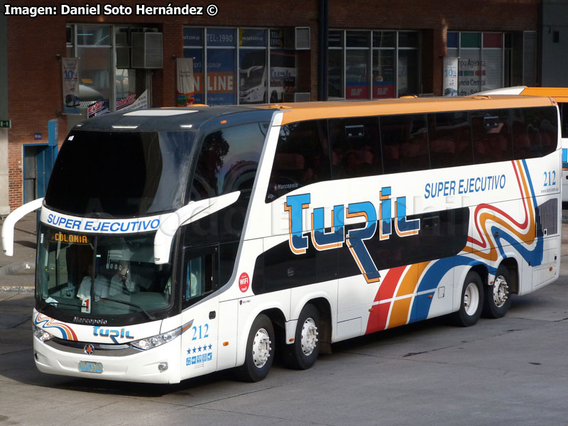 Marcopolo Paradiso G7 1800DD / Scania K-420B 8x2 / TURIL - Turismo Riverense Ltda. (Uruguay)