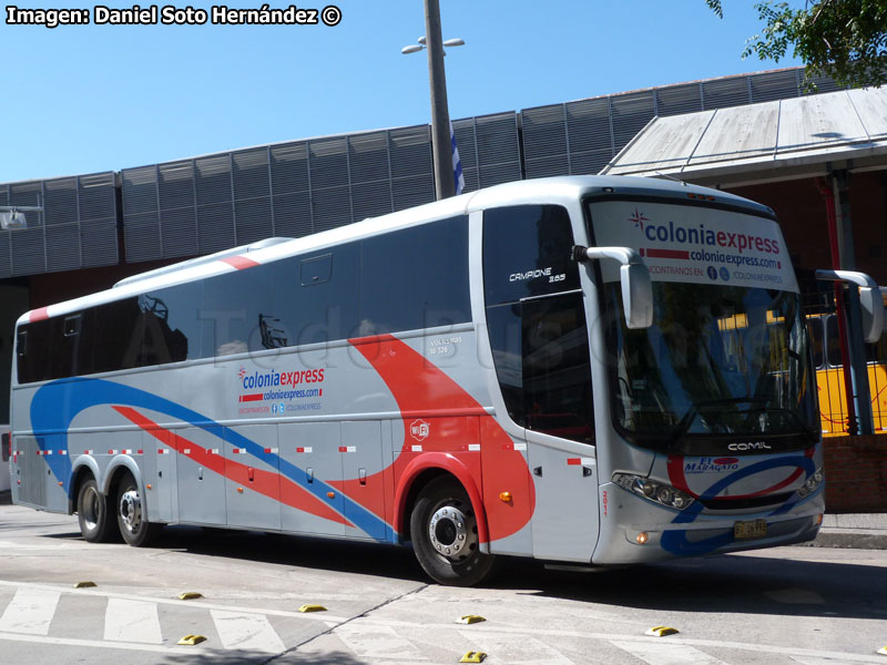 Comil Campione 3.65 / Volksbus 18-320EOT / Turismo El Maragato - Al servicio de Colonia Express (Uruguay)