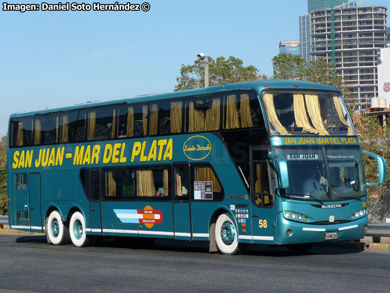 Busscar Panorâmico DD / Mercedes Benz O-500RSD-2036 / San Juan - Mar del Plata (Argentina)