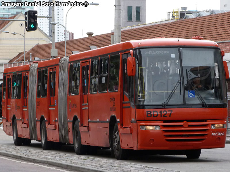 Marcopolo Viale Biarticulado / Volvo B-10M / Línea N° 203 Curitiba (Paraná - Brasil)