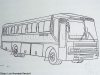 Boceto a Mano | Busscar El Buss 340 / Mercedes Benz OF-1318