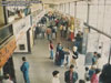 Hall Central Terminal Norte de Santiago, 1990.